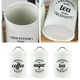 thumbnail image 5 of Juego de 3 botes herméticos de metal para café, azúcar, té y cocina, de 1200 ml Blanco brillante, 5 of 9