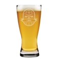 thumbnail image 1 of 15 oz Beer Pilsner Glass Gift Mystical Zodiac Horoscope (Libra), 1 of 1