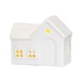 thumbnail image 6 of WYBXZ Ceramic Lighted Christmas House, LED Holiday Village Decor for Mantel Display, 6 of 8