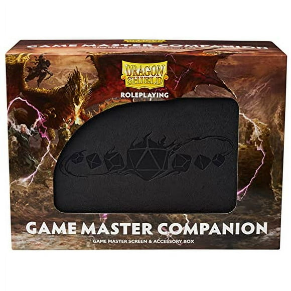 Arcane Tinmen Dragon Shield RPG – Game Master Companion: Iron Grey - Durable and Sturdy Screen & Accessory Box Dungeon Tabletop TTRPG Dungeons Dragons DND D&D (AT-50010)