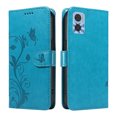 thumbnail image 6 of Wallet Phone Cover for Motorola Moto E22, PU Leather Card Slots with Kickstand FunctionWallet Case for Motorola Moto E22, 6 of 10