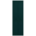 thumbnail image 4 of Ekena Millwork 15"W x 77"H True Fit PVC Cedar Park Fixed Mount Shutters, Thermal Green (Per Pair - Hardware Not Included), 4 of 9