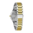 thumbnail image 4 of Caravelle Men's Modern Diamond Two-Tone Stainless Steel Watch 45D107, 4 of 4