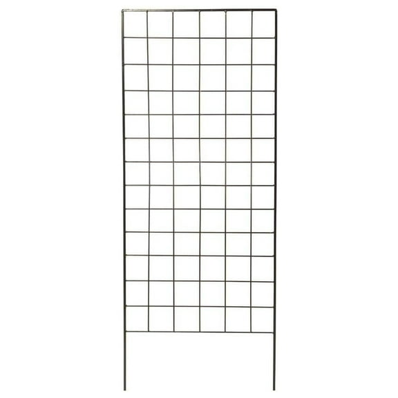 American Garden Works STNMB Narrow Screen Trellis, Black 64.25"H Trellis,Garden