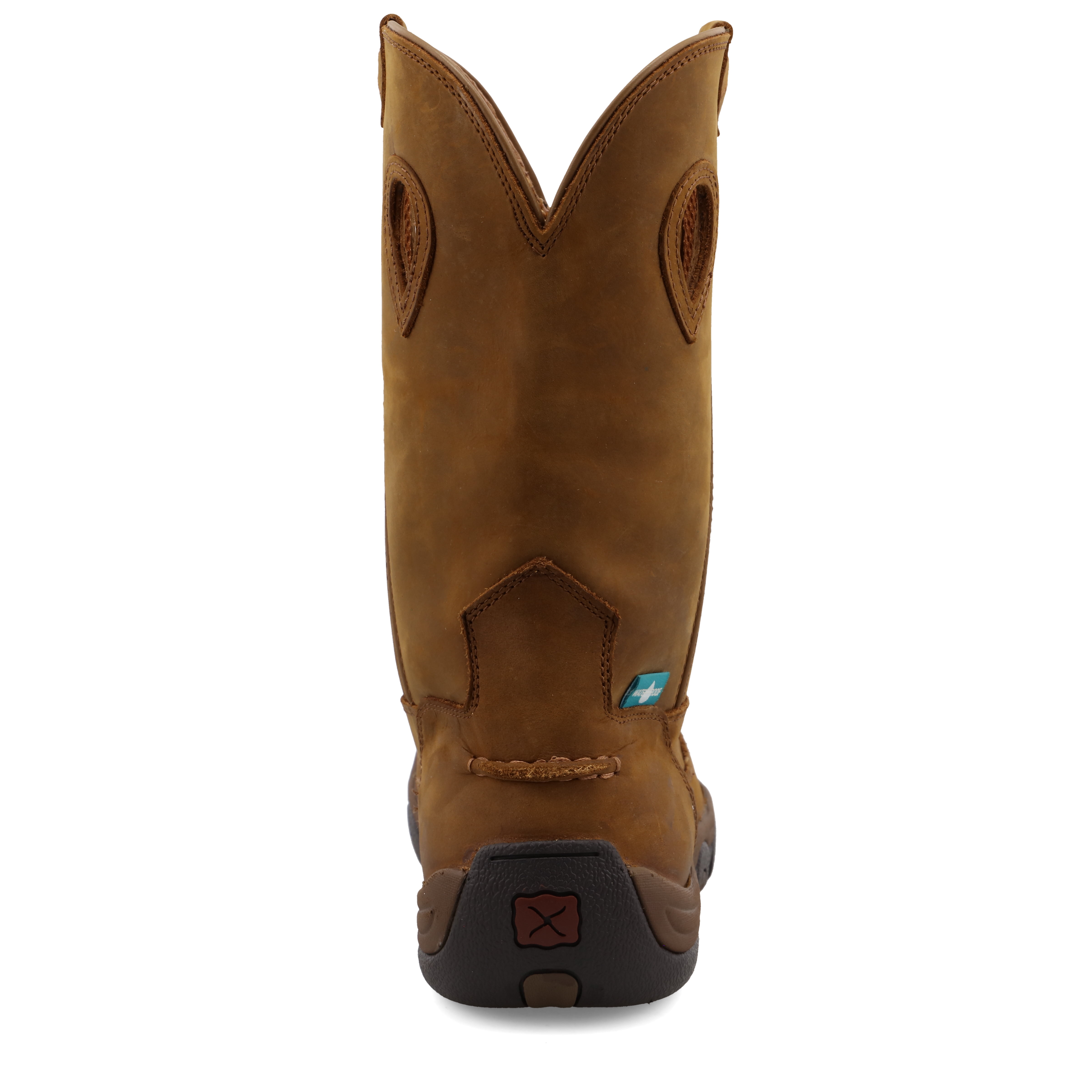 Twisted X Men's 11" Work Pull On Hiker Boot - Oiled Saddle