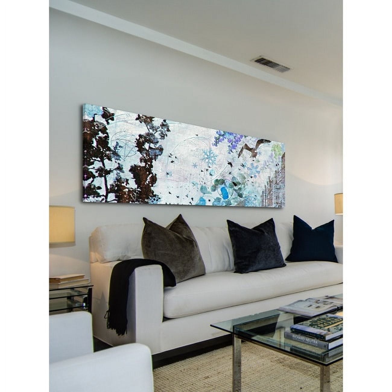 "Spring Snow" by Tracy Silva Barbosa Painting Print on Canvas
