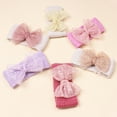 thumbnail image 4 of Baby Girls Headband Chiffon Bow Soft Stretchy Hair Band Hair Accessories for Baby Girls Newborns Infants Toddlers and Kids, 4 of 8