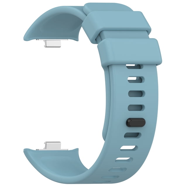 Bracelet de Montre Sport en Silicone Durable Design Résistant à la Transpiration Bracelet de Montre Intelligente Réglable Ajustement Universel Bracelet Confortable