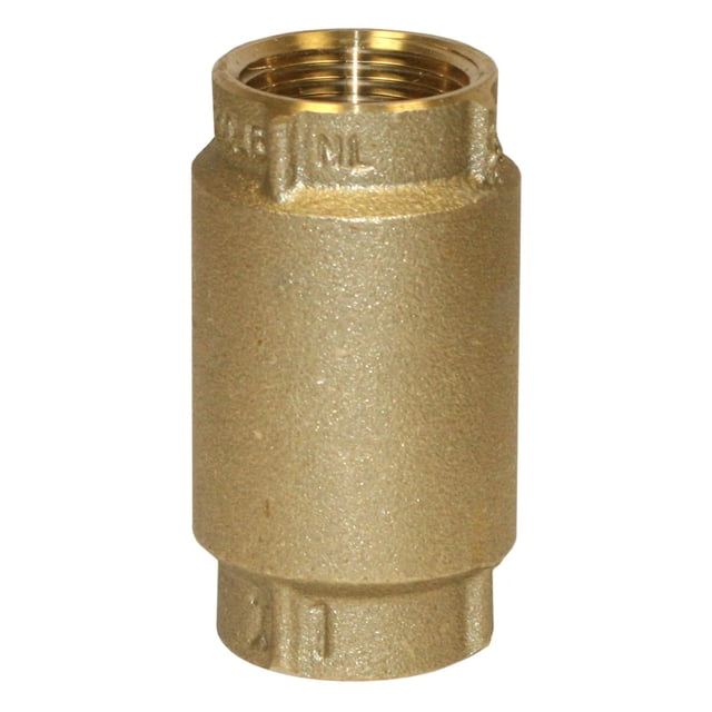 Merrill MFG CVNL100 Válvula de retención de latón sin plomo de 1"" Serie 700 de 1""