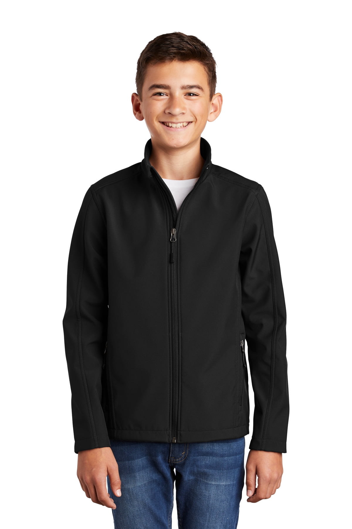 Y217 Black S Port Authority Youth Value Fleece Jacket