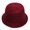 Wine red, variant on Casual Winter Soft Plush Corduroy Sun Cap Panama Hat Fisherman Cap Bucket Hat BEIGE