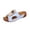 Light Blue, variant on Women's Fish Mouth Platform Wedge Slippers,Lightweight Comfy Backless Mules Open Toe Non-slip Softsole Boho Beach Sandals