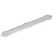 thumbnail image 2 of Gutter Downspout Band, White Aluminum, Fits 2 x 3 In. & 3 x 4 In. Downspout - 27229HP, 2 of 2