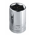 thumbnail image 2 of SK Professional Tools Socket 5/16 In. Hex 1/4 In. Dr 6 Pt Chrome Alloy Steel, 2 of 3