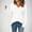White, variant on Amidoa Long Sleeve Sweaters for Women Trendy V-Neck Black Cutout Long Lightweight Sweaters Womens Cardigan Sweaters L