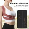 thumbnail image 3 of Posture Straps Adjustable Hunchback Posture Corrector Comfortable Back Brace Back Straightener For Women Men Back Straightener Postpartum Repair, 3 of 8
