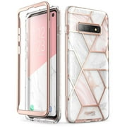 Samsung Galaxy S10 Case, i-Blason Cosmo Series Stylish Protective Bumper Case Without Built-in Screen Protector for Galaxy S10 2019 Release (Marble)