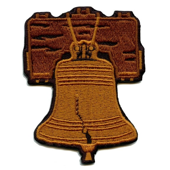 Philadelphia Liberty Bell Embroidered Iron On Patch