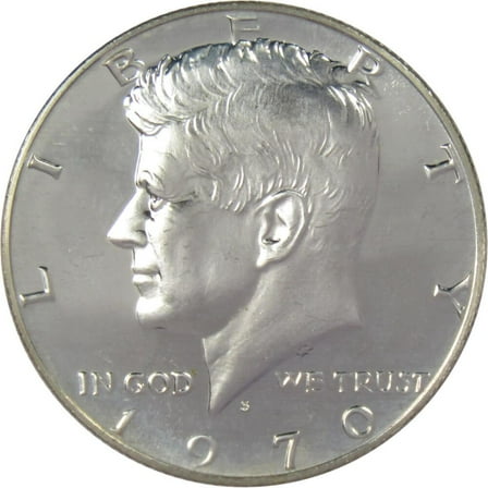 1970 S Kennedy Half Dollar Choice Proof Silver Clad 50c Coin