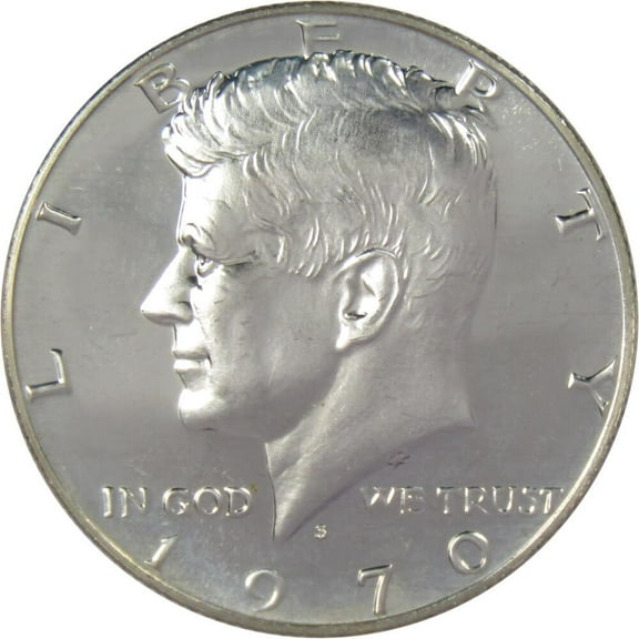 1970 S Kennedy Half Dollar Choice Proof Silver Clad 50c Coin