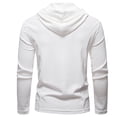 thumbnail image 3 of Yievot Quarter Zip up Hoodies for Men Casaul Pullover Sweatshirt Regular Fit Long Sleeve Winter Sweatshirts, 3 of 8