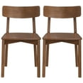 thumbnail image 3 of Ashcroft Furniture Pierre Walnut Dining Chair (Set Of 2), 3 of 7