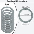 thumbnail image 2 of 8pcs Blender Gasket Sealing Ring, Compatible with Osterizer and Oster Blender Replacement Parts,Blender Gasket O-Ring Rubber Seal Ring Replacement Parts Accessories, 2 of 7
