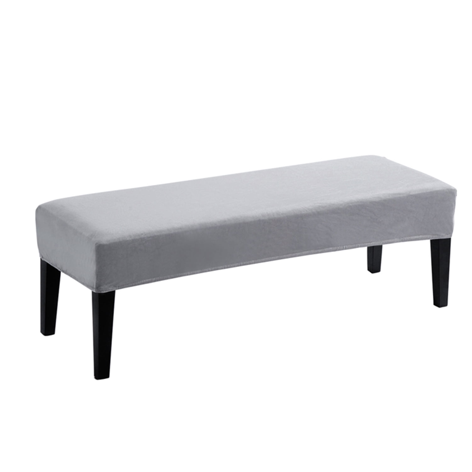 CJC Dining Bench Covers, Stretch Bench Slipcover, Velvet Bench Seat
