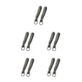 thumbnail image 3 of Ganchos en U Inteprter 2 piezas llaveros bricolaje manualidades Negro mate Type2 NO2, 3 of 6