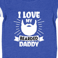 thumbnail image 4 of Inktastic I Love My Bearded Daddy for Fathers Day Boys or Girls Baby Bodysuit, 4 of 5