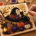 thumbnail image 4 of Halloween Pearl Art Kit, Cute 3D Diamond-Painting DIY Craft Kit with Pearls for Adults, 4 of 6