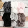 thumbnail image 4 of Miangastore Furry Warm Phone Shell Bunny Ear Plush Cellphone Case Compatible with S21 5G, 4 of 8