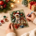 thumbnail image 3 of Pearl Diamond Art Kits for Adults Christmas DIY Craft Set, pearl art diy kit Holiday Decoration Project, Pearl Painting for Adults Handmade Artwork Materials for Home Decor Gift, 3 of 5