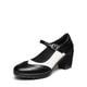 thumbnail image 1 of Zapatos DREAM PAIRS Oxford Mary Jane Tacones Negro/Blanco Mujer 37, 1 of 9