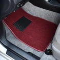thumbnail image 6 of BDK INTERLOCK Car Floor Mats - Secure No-Slip Technology for Automotive Interiors - 4pc Inter-Locking Carpet (Burgundy), 6 of 9