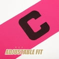 thumbnail image 3 of KAKOWELY 6Pcs Captain Arm Band For Youth Players Solid Colored Nylon C Shaped Warmth Protection, 3 of 8