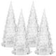 thumbnail image 1 of 4 piezas de luces LED decorativas para árbol de Navidad (blancas), 1 of 7
