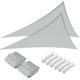 thumbnail image 1 of LAGarden 2 Pack 5 Ft 97% UV Block Triangle Sun Shade Sail Canopy Outdoor Patio Awning LAGarden Modern, 1 of 10