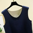 thumbnail image 6 of LIaqionyy Womens Thermal Tank Tops Underwear Sleeveless Fleece Lined Undershirt Camisole Warm Base Layer Vest, 6 of 7