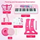 thumbnail image 5 of Teclado Piano Love&Mini de 37 teclas con micrófono, taburete y altavoz, 5 of 9