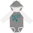 thumbnail image 3 of Inktastic Hope- Teal Ribbon for Awareness of Ovarian Cancer Boys or Girls Long Sleeve Baby Bodysuit, 3 of 5