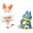 thumbnail image 2 of Pokemon New Sword and Shield Battle Action Figure 2 Pack - Munchlax and Scorbunny 2-Inch Figures, 2 of 2