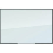 U Brands 47 x 35 in. Glass Dry Erase Board, Frost