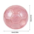 thumbnail image 3 of 2026 Football Squishies Toys, Giant Glitter Football, Colorful Football Stress Balls Fidget Sensory Toys,Squeeze Dough Ball Stress Relief Hand Toys Soccer&nbsp;Fan&nbsp;Gear Father's Day Gifts Pink, 3 of 7