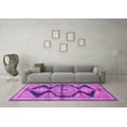 thumbnail image 3 of Ahgly Company Indoor Rectangle Persian Purple Traditional Area Rugs, 5' x 7', 3 of 4