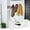 Clear, variant on Dual-Pack Black Vertical Hat Display Rack - Wall-Mounted Baseball Cap Holder Organizer Fitted Caps Storage Solution