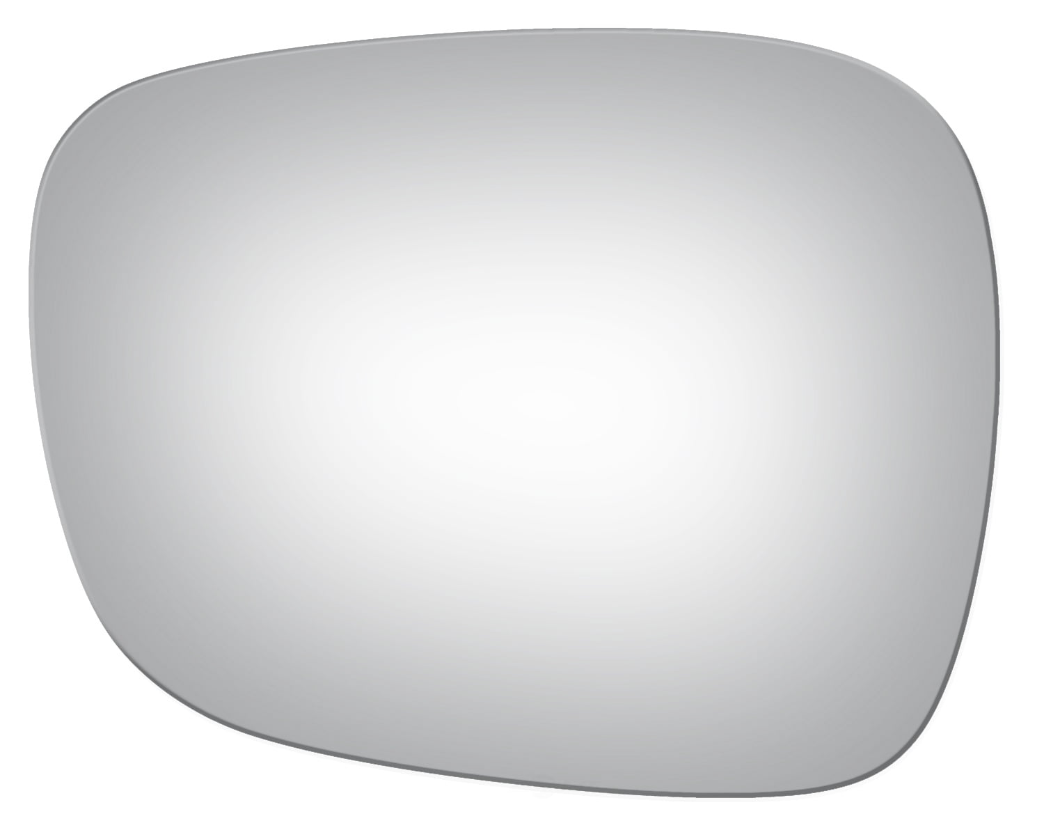 Burco Side View Mirror Replacement Glass with Motor Mount Plate - Clear Glass - 4333HRSG