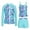 A-Blue145, variant on JAJAHO Girls Swimsuit 3 Pieces Long Sleeve Rash Guard Set Tropical Printed Tankini Bathing Suits Summer Kids Swimwear 3-10Y
