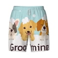 thumbnail image 4 of Lsque Mens Swim Trunks Cute Dog In Bathtub1 Pattern - Bathing Suit Compression Liner - Beach Swim Shorts Swimwear - (S-3XL) - Stretch Quick Dry -Large, 4 of 9