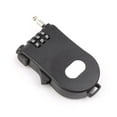 thumbnail image 1 of Retractable Wire Rope Password Lock Combination Coded Locker Keyed Padlock, 1 of 8
